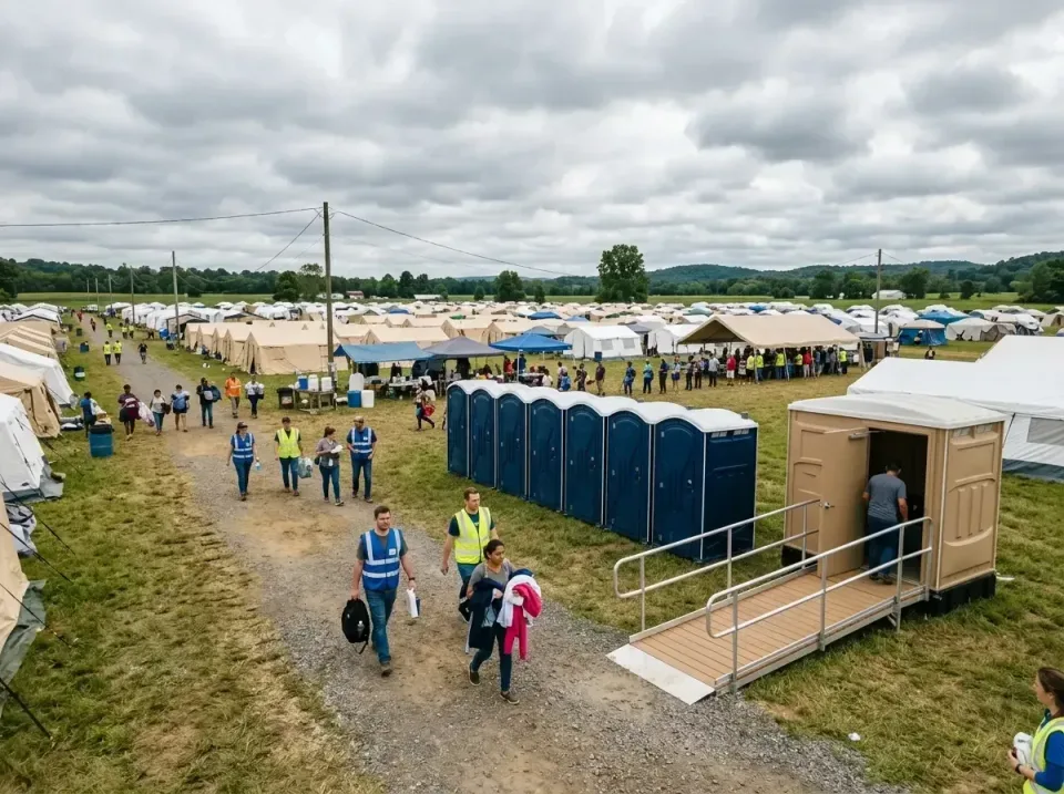 disaster-relief-camp-restrooms-010 — frequently asked questions, Dumpster & Portable Bathrooms Rental in Devola, OH